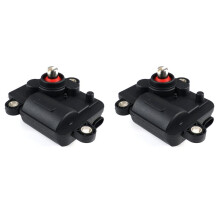 2X Car Exhaust Pipe Electric Valve Engine Universal 2 Wires Exhaust System Muffler Valve Electric Motor