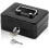 Portable double-layer metal key box - S - Black 1