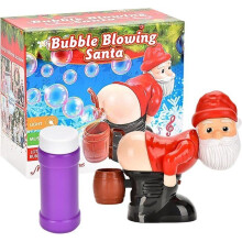 Bubble Machine - KCVV - Santa Claus - 500 Bubbles/min - Fun Design - For Children Ages 3 and Up