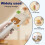 Mini scelleuse de sacs portable, scelleuse de petits sacs multifonctionnelle, scelleuse sous vide (blanche) 4
