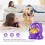 Children's Toy - Fully Automatic Bubble Machine - Frog-Shape - Purple - Unisex 4