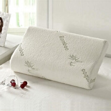 Oreiller en mousse à mémoire de forme - CPROPRO - Soutien cervical - Housse amovible - Beige