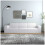 Housse de canapé - VGEBY - Extensible - Housse amovible - Polyester - Blanche 1