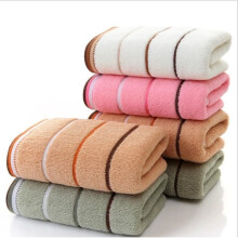 Serviettes de bain en coton - Lot de 6 - Absorbantes - 73 x 33 cm