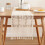 Runner da tavola - Vintage - Beige - 24x180 cm - Macramè - Nappe 1