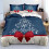 Housse de couette de Noël - 220 x 240 cm - Fermeture éclair - Douce et confortable 1