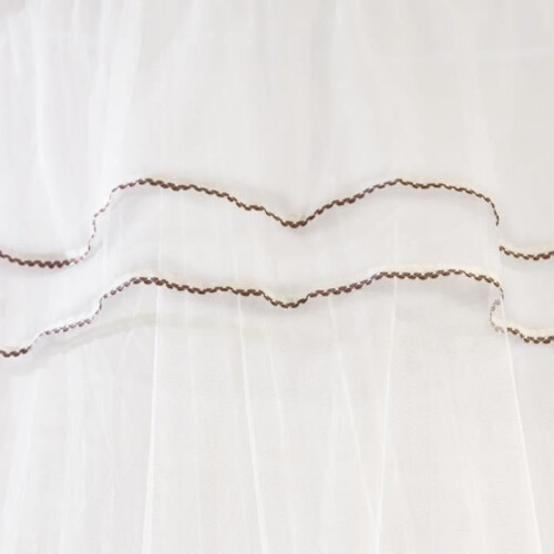 Bed mosquito net - OMABETA - Princess lace - Round - Breathable - Foldable 1
