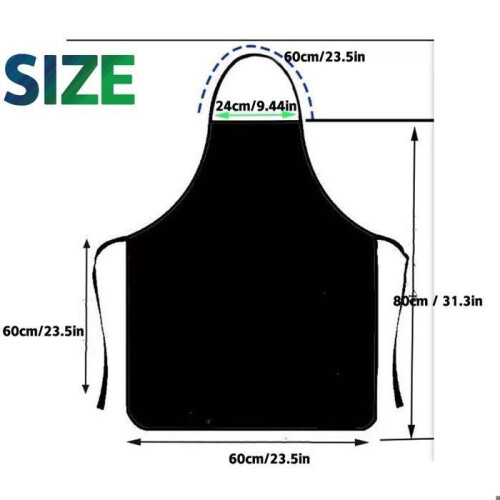 Kitchen Apron - Brand - Model - Waterproof and Stain Resistant 1