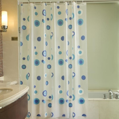 Rideau de douche, 100 % PEVA, 180 x 180 cm