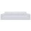 Housse de canapé - VGEBY - Extensible - Housse amovible - Polyester - Blanche 4