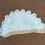 Nappe - Vintage - 90 cm - Coton - Ronde - Faite main 3