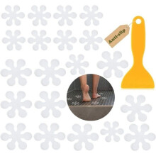 20 pezzi di strisce antiscivolo per il bagno, adesivi antiscivolo, striscia antiscivolo trasparente per doccia, p