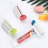 3 Multifunctional Toothpaste Squeezers with Manual Rotation and Anti-Waste Label 1