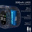 Automatic foaming soap dispenser with HD LED digital clock, wall-mounted foaming soap dispenser 1