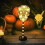 Lampe décorative d'Halloween - Lampe de table LED en forme de citrouille, kit multicolore 1