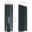Distributeur de savon - RNEMITERY - 350 ml - Fixation murale - Noir mat - ABS résistant 2