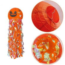 Lanterne en papier - ZGEER - Lot de 3 - Orange - Décoration de fête - Halloween