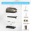 Toothpaste Squeeze - Not Specified - 2pcs - PP+PS Plastic - Grey - 8.3x4x3.5cm 3
