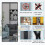 Mosquito Net - Black - 90x220CM - Magnetic - Automatic Closing - Drill-Free Installation 2