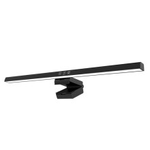 Qiilu Monitor Light Bar, Computer Monitor Light Bar, Reduces Eye Strain, Black and White Control