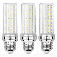 Lot de 3 ampoules LED maïs 20 W, équivalent à une ampoule à incandescence de 150 W, 2 300 lm, blanc neutre 4 000 K, culot à vis E27