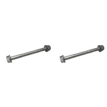 2X N10770901 M10x110x24mm Front Suspension Strut Pinch Bolt and Nut for A4 B8 A5 A6 C6 C7 WHT007963 N10272302