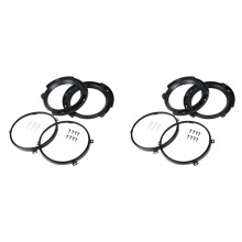2st 7-Inch Koplampbevestigingsbeugel Ring Accessoires Koplamphouder voor 2007-2017 Hoogwaardige Auto-Onderdelen