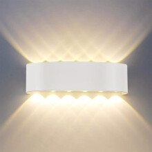 Applique murale moderne NetBoat, étanche IP65, LED 12W, en aluminium