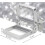 Aluminum tube squeezer tool for squeezing toothpaste, paint, and cream, silver color PZCC 2