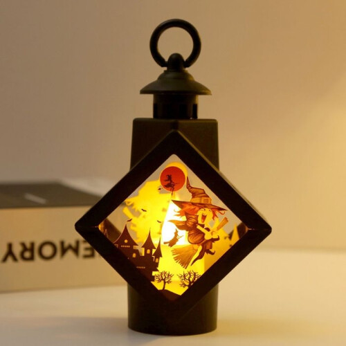 Halloween Wind Lamp - 3 Pieces - Pumpkin Decor - LED - Retro - Mini 1