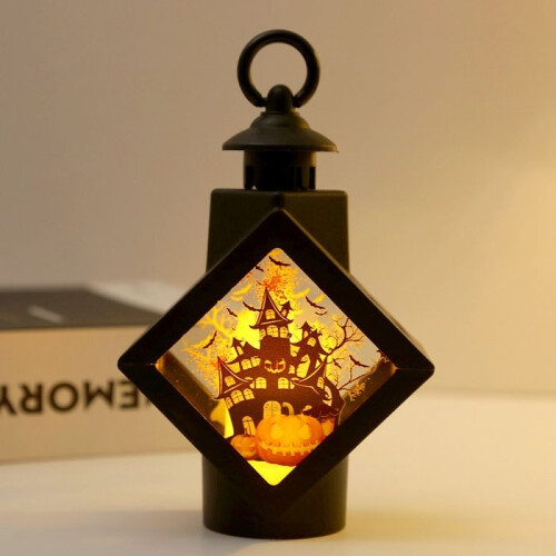 Halloween Wind Lamp - 3 Pieces - Pumpkin Decor - LED - Retro - Mini 2