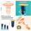 Bathtub Plug - Unknown Brand - Unknown Model - 4pcs - Odor-Proof - Hair Filter 2