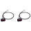 2X Electric Scooter Tail Light Warning Lamp LED Rear Light for  MAX G30 1