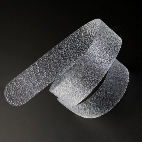 Striscia antiscivolo autoadesiva - 24 pezzi - Plastica - Ecologica - Bianca 2