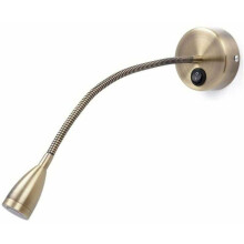 Flexible wall-mounted reading lamps/bedside lamps with switch, 13W Cree LED, bronze MY-B031 [Energy class A+++]
