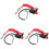 3X Interruptor de Parada de Emergencia de Motor de  para / Interruptor de Parada de Parada Exterior 1