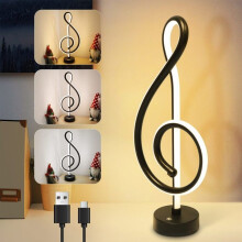 Tafellamp - NETTLIFE - Draadloze LED-touchbediening - Oplaadbaar via USB - Dimbaar - Warm wit 3000K