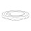 2X 13504061 Front  Upper Base for  Sonic Aveo T300 2012-2019 4