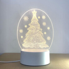 Lampada decorativa - ZGEER - Bianca - Acrilico - Per interni - Elettrica