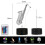 JUSTUP 3D Lamp Illusion Night Light Dimmable 16 Color Changing Smart Touch Magic Saxophone 3