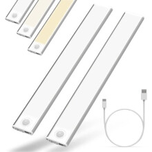 Kleiderschrankleuchte – 74 LEDs – 40 cm – Bewegungssensor – USB-aufladbar – 3 Beleuchtungsmodi