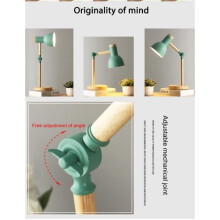 Modern and exquisite bedside lamp, LED table lamp - tricolor setting, precise 360 adjustment, foldable decorative table lamp