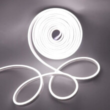 Flexibler Neon-LED-Streifen – 5 m – IP65 wasserdicht – Weiß – 120 LEDs/m