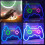COOVEE LED-Neonreklame – Gamecontroller – 38 x 25 cm – USB-Ladefunktion – Einstellbare Helligkeit 3