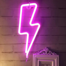 Neon-Nachtlicht, LED-Beleuchtungsschild, dekorative Wandleuchte, für Schlafzimmer, Wand, Zuhause, Bar