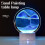 Table Lamp - 3D - LED Hourglass - 7 Colors - Round Glass - Touch Control 3