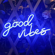 COOVEE Neon Light Sign - Gaming Room - LED Wall Lamp - Night Light - Blue Lights - 40*20cm