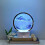 Table Lamp - 3D - LED Hourglass - 7 Colors - Round Glass - Touch Control 4