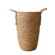 Paniers en paille tressée - YYV - Vase décoratif - Multicolore - Style contemporain - Fleurs séchées