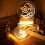 3D Table Lamp - Ramadan - LED - White - 3W - Interior Decoration 4